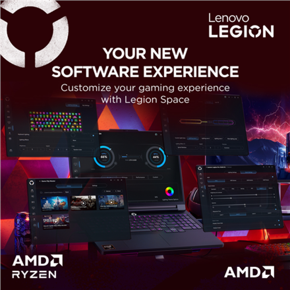 Lenovo Legion Pro 7 16AFR10H , Eclipse Black , 16 , OLED , WQXGA , 2560 x 1600 pixels , Glossy , AMD Ryzen 9 , 9955HX3D , 32 GB , SO-DIMM DDR5 , Solid-state drive capacity 2000 GB , NVIDIA GeForce RTX 5080 , GDDR7 , 16 GB , Windows 11 Home , 802.11be , Bl