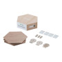 Nanoleaf , Elements Wood Look Hexagons Expansion Pack (3 panels) , Cool White + Warm White