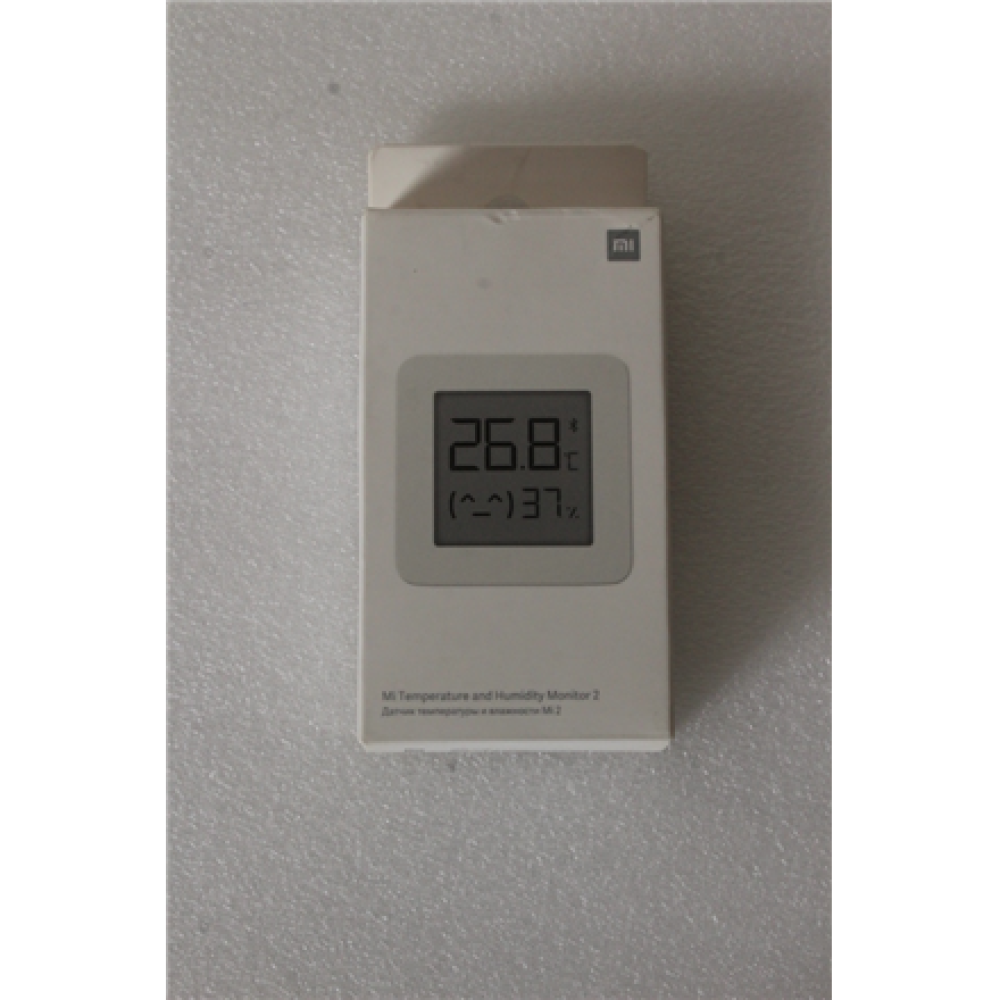 SALE OUT. Xiaomi Mi Temperature and Humidity Monitor 2 , Xiaomi Mi Home , Temperature and Humidity Monitor 2 , White , USED, DIRTY