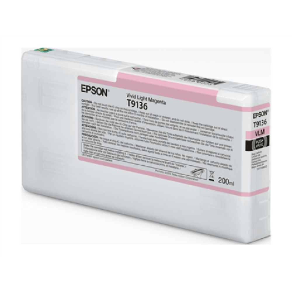 Epson Ink Cartridge , T91360N , Ink Cartrige , Vivid Light Magenta