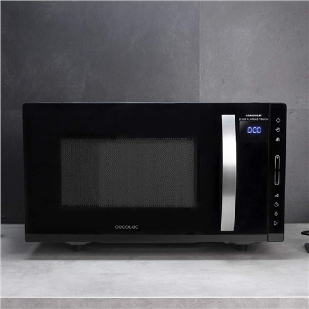 Cecotec Microwave Oven , GrandHeat 2300 Flatbed Touch Black , Free standing , 23 L , 800 W , Black
