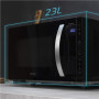 Cecotec Microwave Oven , GrandHeat 2300 Flatbed Touch Black , Free standing , 800 W , 23 L , Black