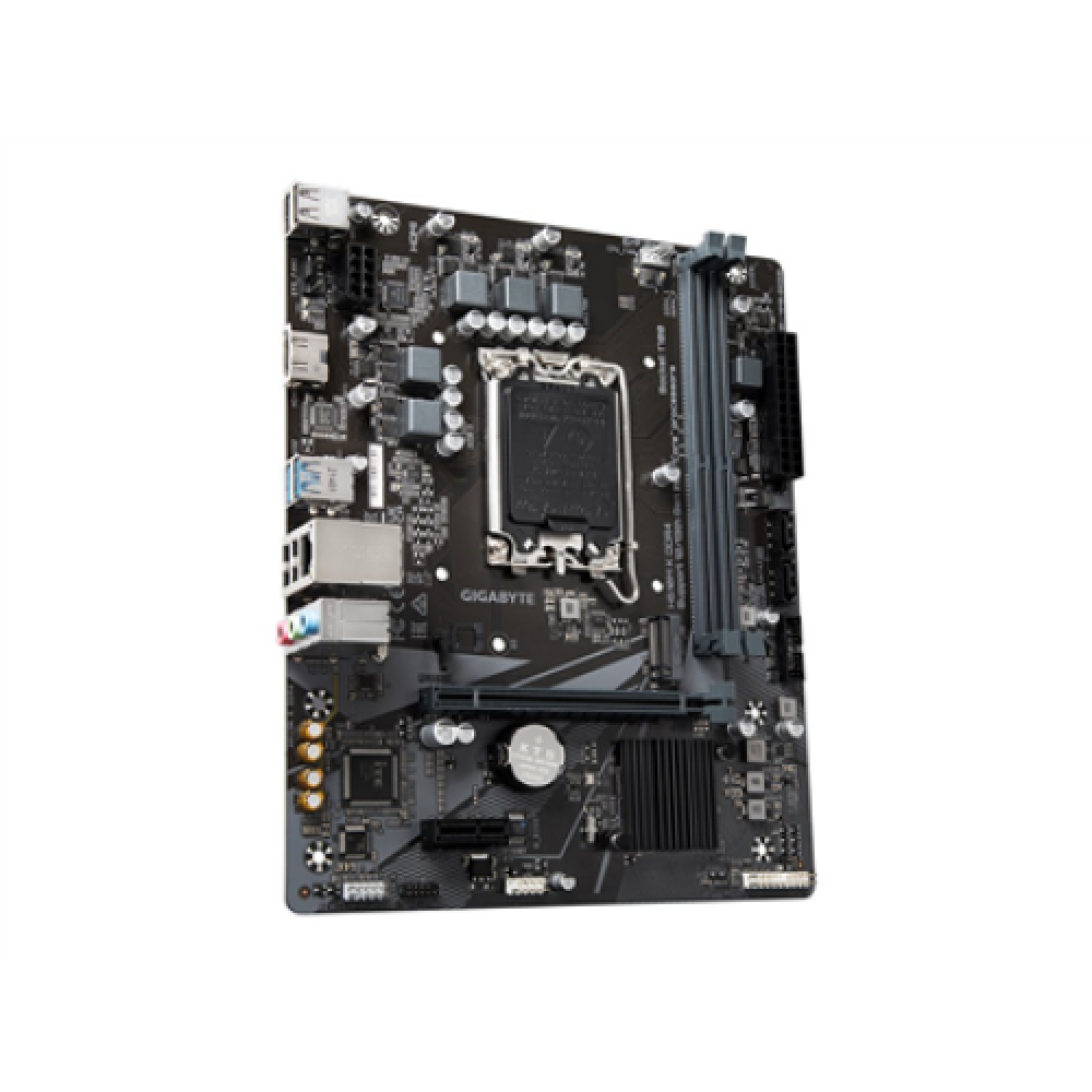 Gigabyte , H610M K DDR4 1.0 M/B , Processor family Intel , Processor socket LGA1700 , DDR4 DIMM , Memory slots 2 , Supported hard disk drive interfaces SATA, M.2 , Number of SATA connectors 2 , Chipset Intel H610 Express , Micro ATX