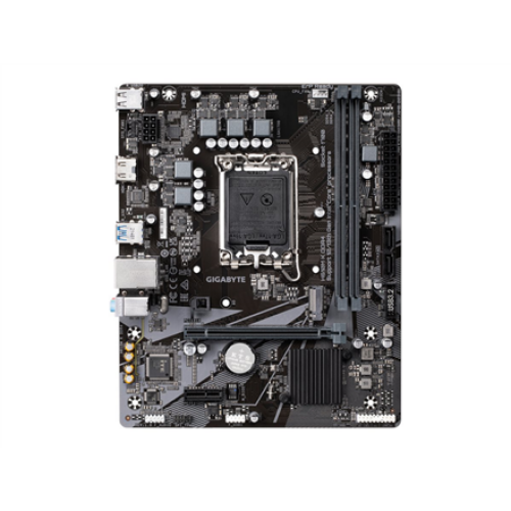 Gigabyte , H610M K DDR4 1.0 M/B , Processor family Intel , Processor socket LGA1700 , DDR4 DIMM , Memory slots 2 , Supported hard disk drive interfaces SATA, M.2 , Number of SATA connectors 2 , Chipset Intel H610 Express , Micro ATX