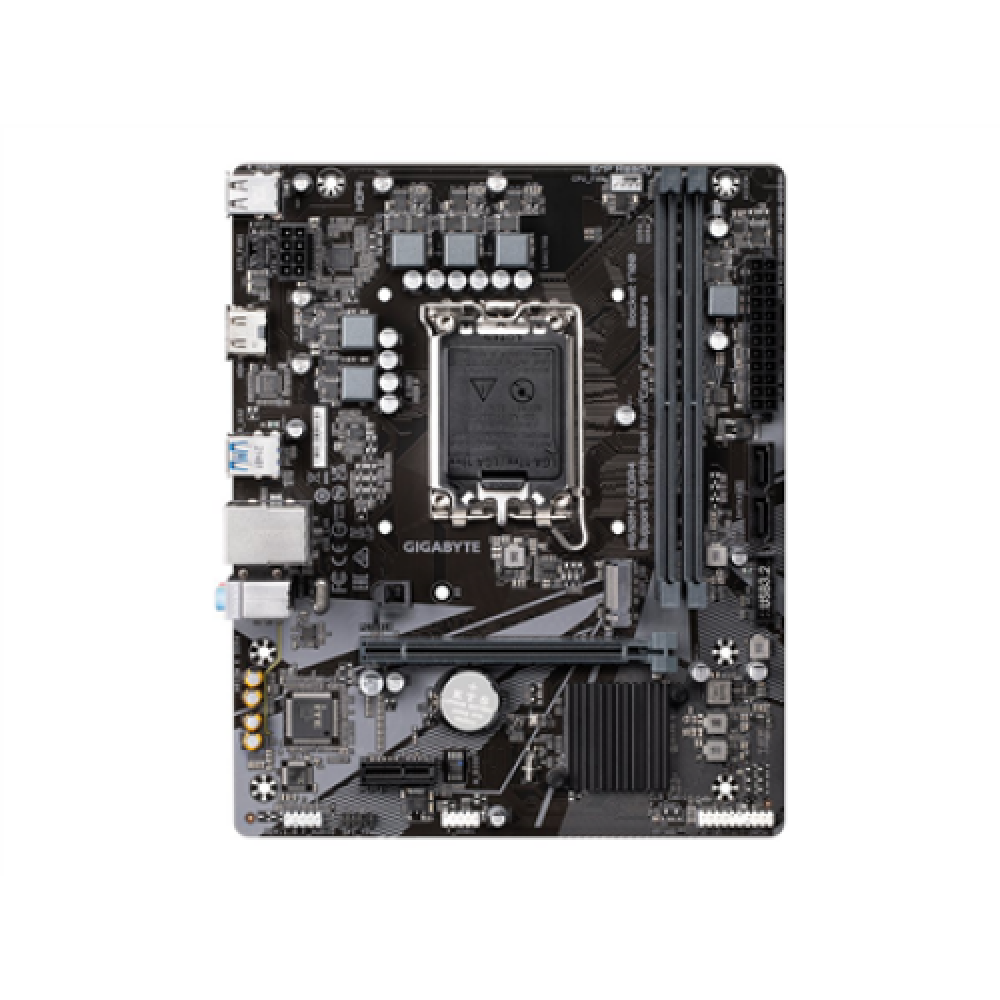 Gigabyte , H610M K DDR4 1.0 M/B , Processor family Intel , Processor socket LGA1700 , DDR4 DIMM , Memory slots 2 , Supported hard disk drive interfaces SATA, M.2 , Number of SATA connectors 2 , Chipset Intel H610 Express , Micro ATX