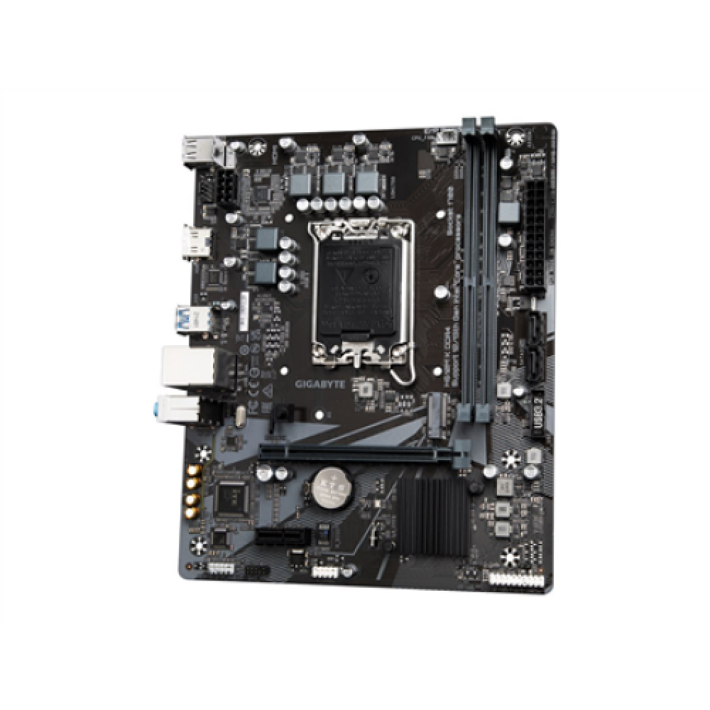 Gigabyte , H610M K DDR4 1.0 M/B , Processor family Intel , Processor socket LGA1700 , DDR4 DIMM , Memory slots 2 , Supported hard disk drive interfaces SATA, M.2 , Number of SATA connectors 2 , Chipset Intel H610 Express , Micro ATX