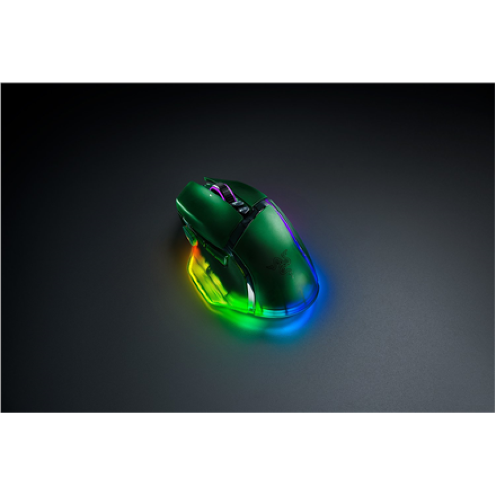 Razer Basilisk V3 Pro 35K , Gaming Mouse , Wireless/Wired , Phantom Green Edition