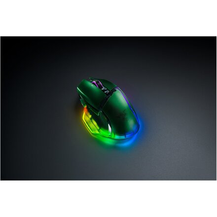 Razer , Basilisk V3 Pro 35K , Gaming Mouse , Wireless/Wired , Phantom Green Edition