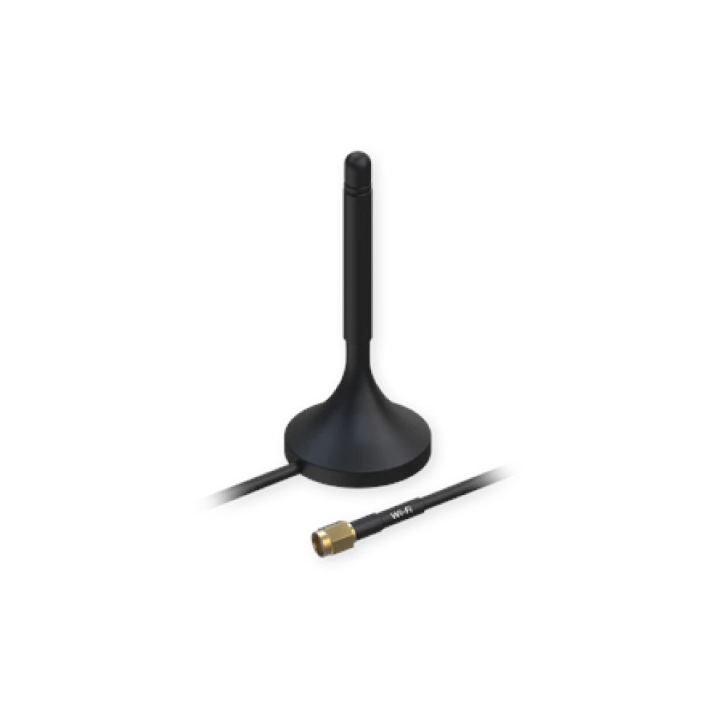 Teltonika Wi-Fi Magnetic SMA Antenna , PR1KRF30 , Gain 3 dB , 2400-2500 GHz , Antenna connector type RP-SMA Male