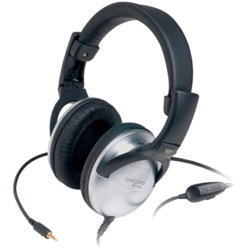Koss , Headphones , SB45 , Wired , On-Ear , Microphone , Silver/Black , Noise canceling