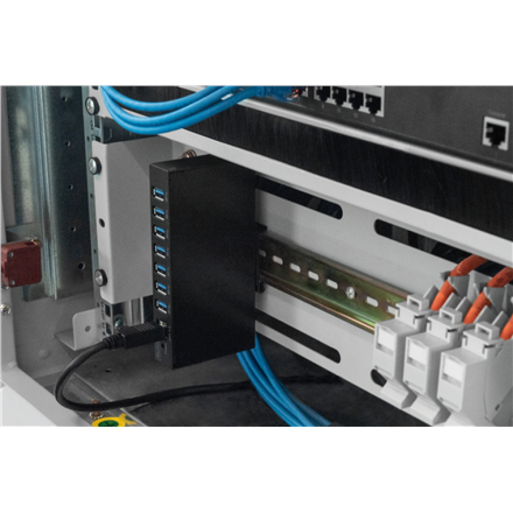 Digitus , USB 3.0 Hub 7-Port, Industrial Line , DA-70258-1