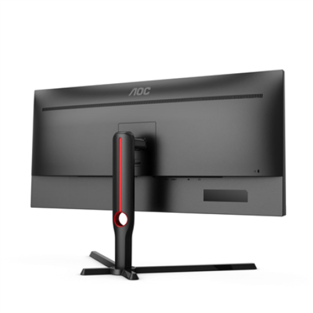 AOC Monitor U34G3XM/EU 34 VA UWQHD 21:9 1 ms 300 cd/m² Black/Red HDMI ports quantity 2 144 Hz