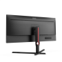AOC Monitor U34G3XM/EU 34 VA UWQHD 21:9 1 ms 300 cd/m² Black/Red HDMI ports quantity 2 144 Hz