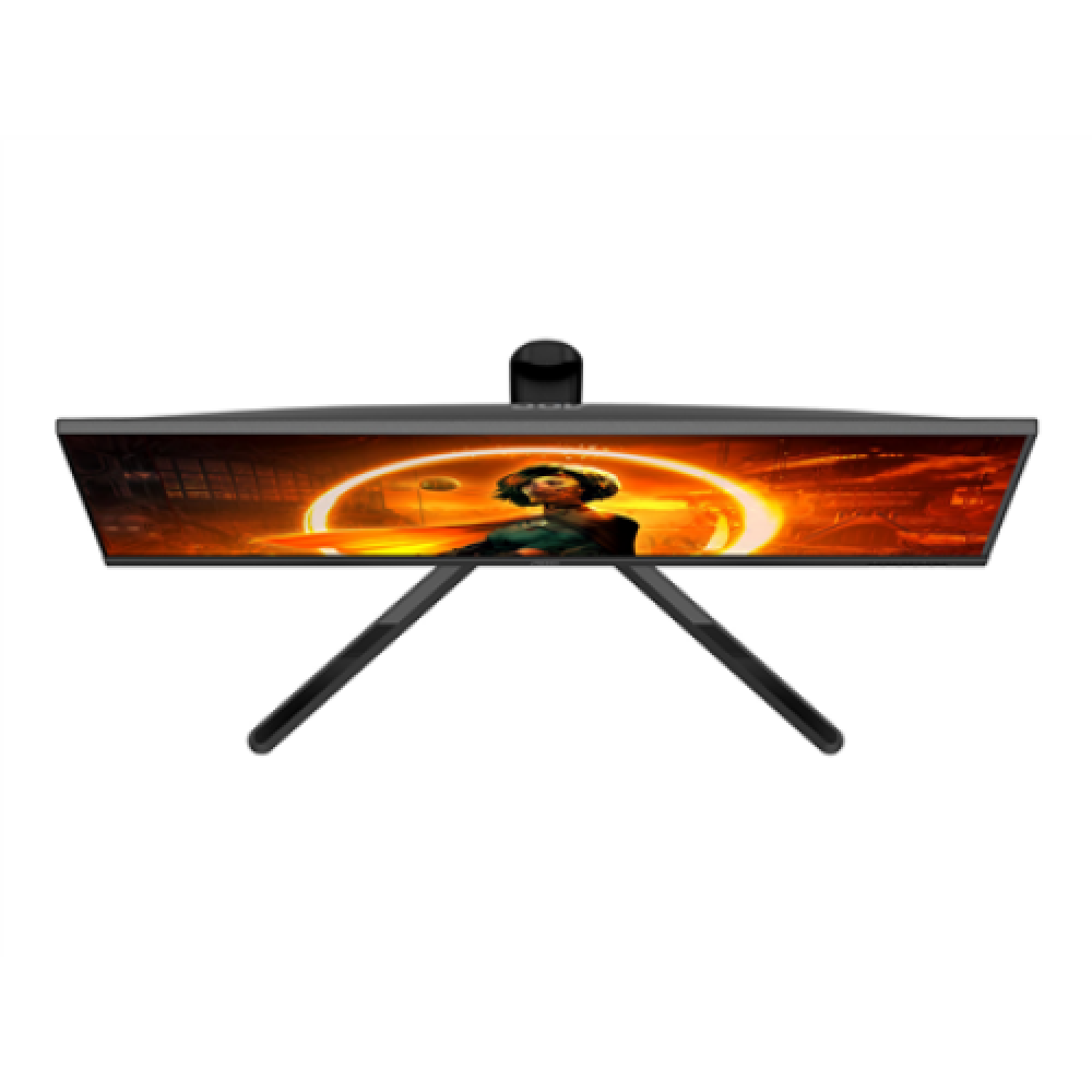 AOC Monitor U34G3XM/EU 34 VA UWQHD 21:9 1 ms 300 cd/m² Black/Red HDMI ports quantity 2 144 Hz