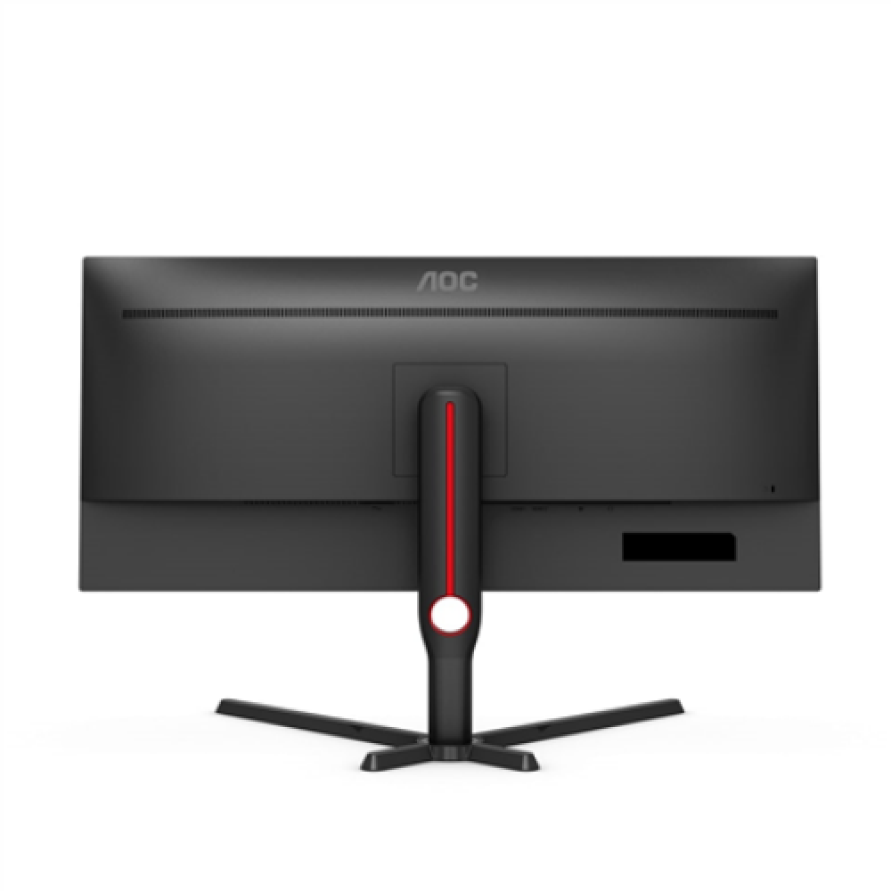 AOC Monitor U34G3XM/EU 34 VA UWQHD 21:9 1 ms 300 cd/m² Black/Red HDMI ports quantity 2 144 Hz
