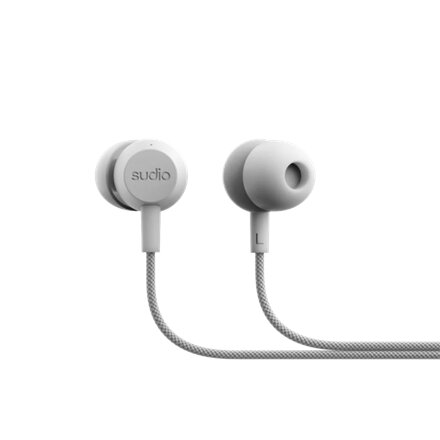 Sudio Earbuds , V3 , USB-C , In-ear , Microphone , Grey White