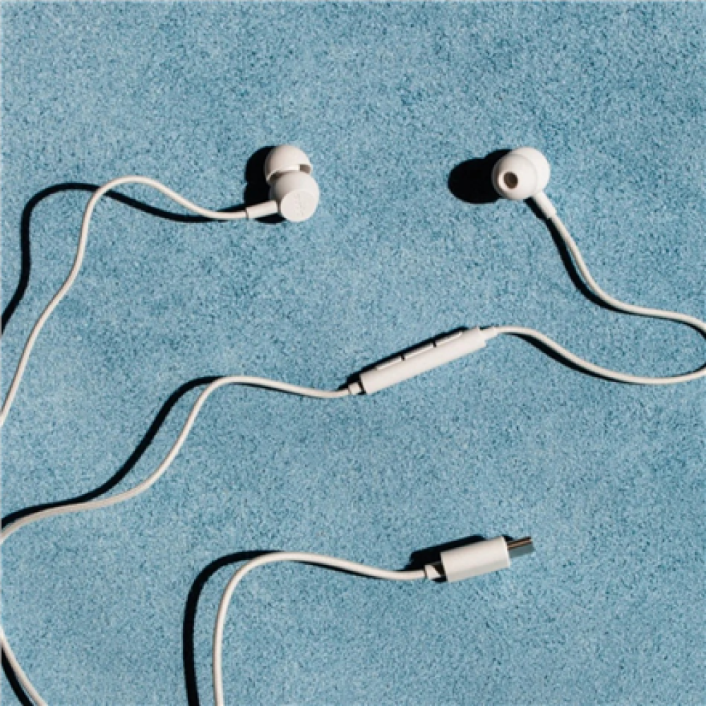Sudio Earbuds , V3 , USB-C , In-ear , Microphone , Grey White