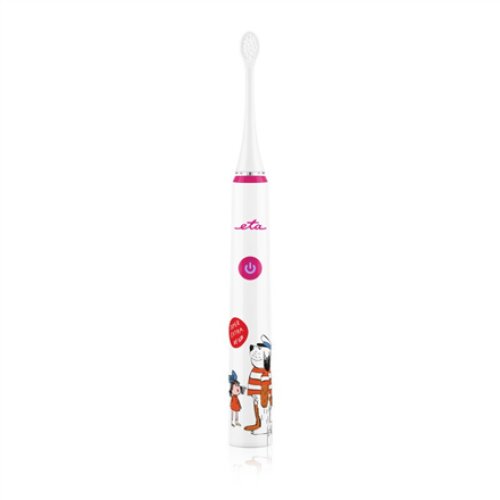 ETA , Sonetic Kids Toothbrush , ETA070690010 , Rechargeable , For kids , Number of brush heads included 2 , Number of teeth brushing modes 4 , Pink/White