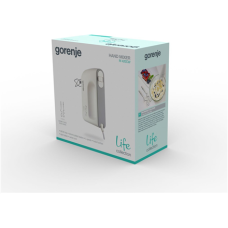 Gorenje , Mixer , M420CW , Hand Mixer , 450 W , Number of speeds 5 , Turbo mode , White