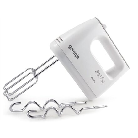 Gorenje , Mixer , M420CW , Hand Mixer , 450 W , Number of speeds 5 , Turbo mode , White