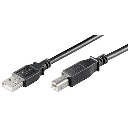 Goobay , USB 2.0 Hi-Speed cable , USB-A to USB-B USB 2.0 male (type B)
