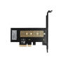 AXAGON The PCI-Express x4 internal adapter for connecting an NVMe M.2 SSD disk to a computer , PCEM2-N