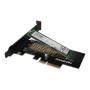 AXAGON The PCI-Express x4 internal adapter for connecting an NVMe M.2 SSD disk to a computer , PCEM2-N