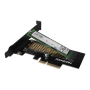 AXAGON The PCI-Express x4 internal adapter for connecting an NVMe M.2 SSD disk to a computer , PCEM2-N
