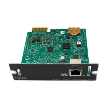 Schneider Electric Device monitoring and control, network management cards, NMC3, secure remote UPS monitoring and control , AP9640