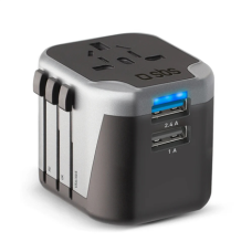 SBS , Universal Travel Adapter 12W (EU/UK/US/AUS plug) , TEADAPT2USBUNI
