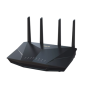 Wireless WiFi 6 Dual Band Extendable Router , RT-AX5400 , 802.11ax , 5400 Mbit/s , Ethernet LAN (RJ-45) ports 4 , Mesh Support Yes , MU-MiMO Yes , Antenna type External
