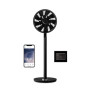 Duux , Fan , Whisper Flex Ultimate , Stand Fan , Black , Diameter 34 cm , Number of speeds 30 , Oscillation , 3-32 W , Remote control