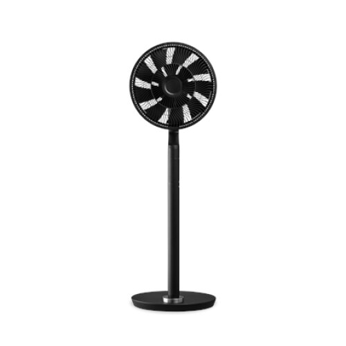 Duux , Fan , Whisper Flex Ultimate , Stand Fan , Black , Diameter 34 cm , Number of speeds 30 , Oscillation , 3-32 W , Remote control