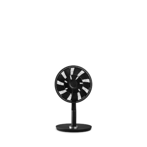 Duux , Fan , Whisper Flex Ultimate , Stand Fan , Black , Diameter 34 cm , Number of speeds 30 , Oscillation , 3-32 W , Remote control