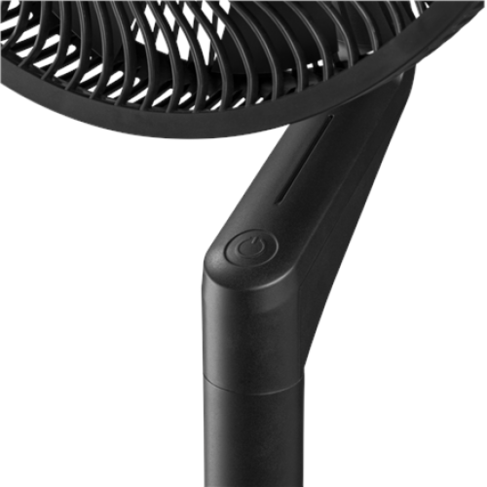 Duux , Fan , Whisper Flex Ultimate , Stand Fan , Black , Diameter 34 cm , Number of speeds 30 , Oscillation , 3-32 W , Remote control