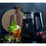 Sourcing , Kettle with temperature control , PSC-111/B , Electric , 1700 W , 1.7 L , Plastic/Glass , 360° rotational base , Black
