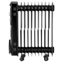 MPM , Electric Heater , MUG-21 , Oil Filled Radiator , 2500 W , Number of power levels 3 , Suitable for rooms up to m² , Black