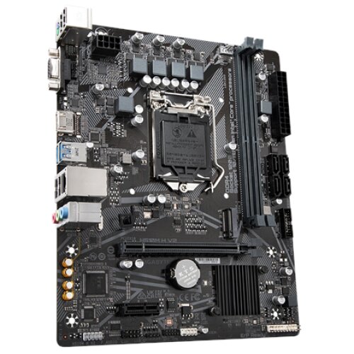 Gigabyte , H510M H V2 1.0 M/B , Processor family Intel , Processor socket LGA1200 , DDR4 DIMM , Memory slots 2 , Supported hard disk drive interfaces SATA, M.2 , Number of SATA connectors 4 , Chipset Intel H470 Express , Micro ATX