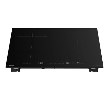 Midea Hob , MIH744BE325GKD , Induction , Number of burners/cooking zones 4 , Touch , Timer , Black