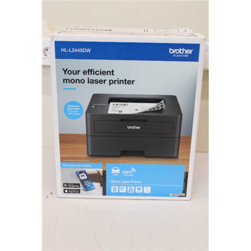 Brother HL-L2445DW , Mono , Laser , Wi-Fi , Black , DAMAGED PACKAGING