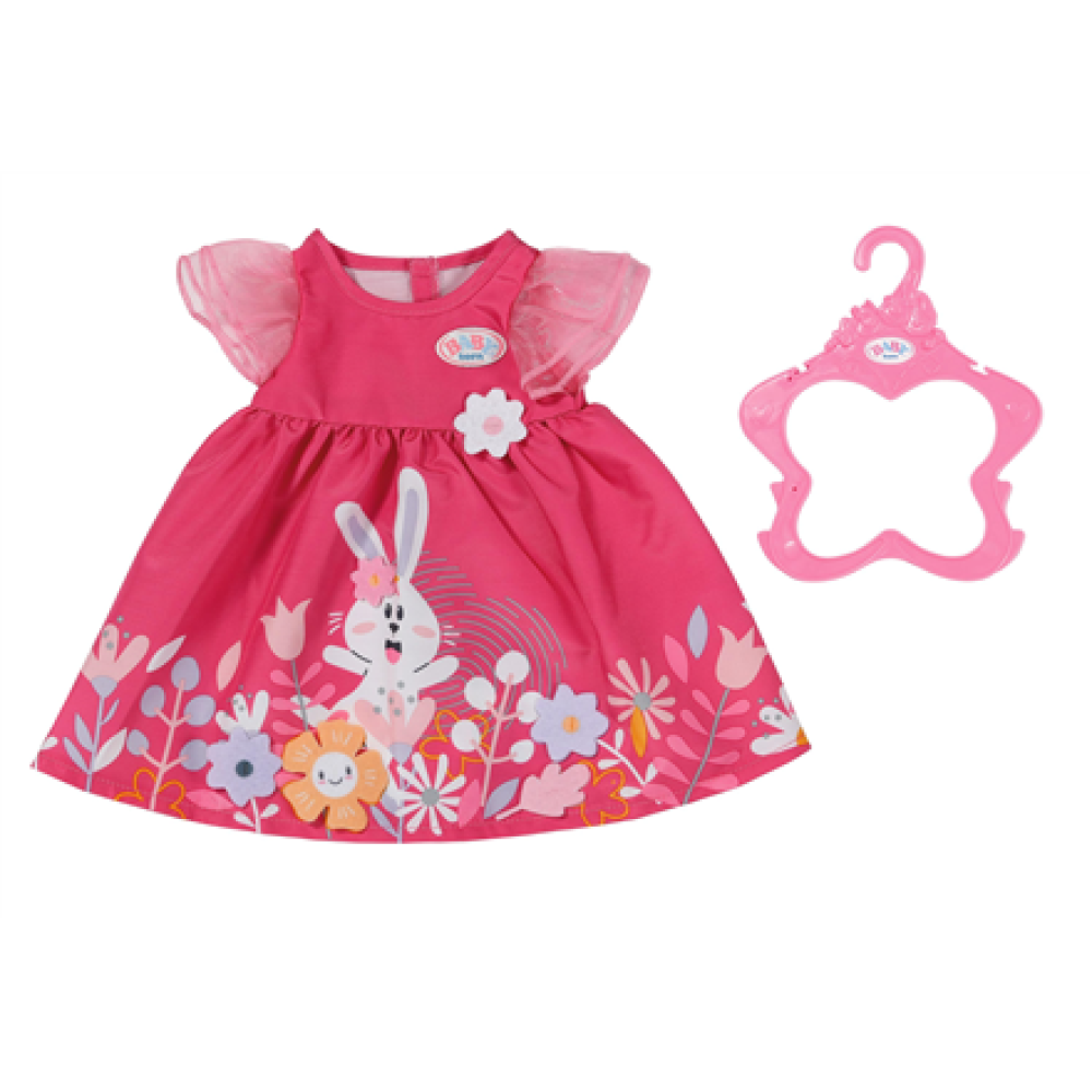832639 BABY BORN , Flower Dress, 43 cm