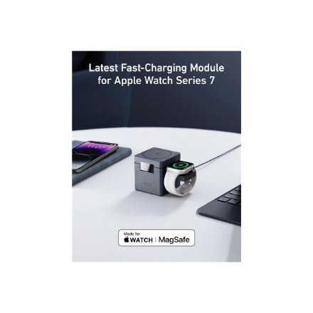 Anker Magnetic Wireless 3-in-1 Cube with MagSafe (15W) , Y1811G11