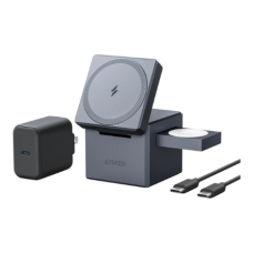 Anker Magnetic Wireless 3-in-1 Cube with MagSafe (15W) , Y1811G11