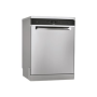 Whirlpool Dishwasher , WFO 3T133 P 6.5 X , Freestanding , Width 60 cm , Number of place settings 14 , Number of programs 10 , Energy efficiency class D , Display , Stainless steel