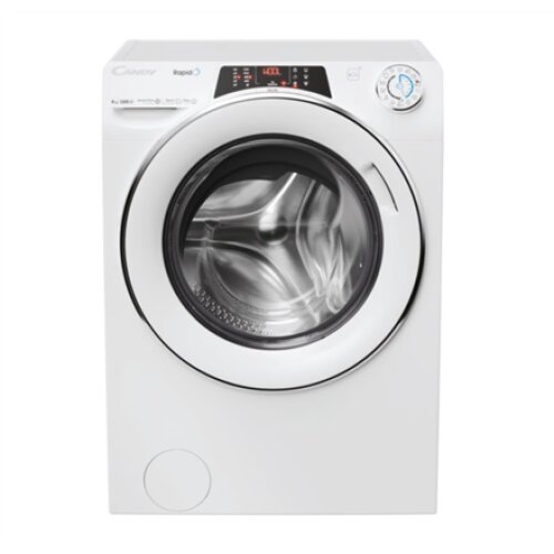 Candy , Washing Machine , RO1284DWMCT/1-S , Energy efficiency class A , Front loading , Washing capacity 8 kg , 1200 RPM , Depth 53 cm , Width 60 cm , TFT , Steam function , Wi-Fi , White