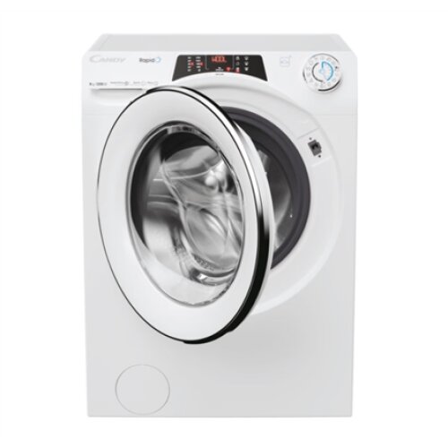 Candy , Washing Machine , RO1284DWMCT/1-S , Energy efficiency class A , Front loading , Washing capacity 8 kg , 1200 RPM , Depth 53 cm , Width 60 cm , TFT , Steam function , Wi-Fi , White