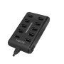 Logilink , USB Hub 10-Port USB2.0 with power adapter 3.5A , UA0125