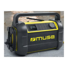 Muse , M-928 BTY , Jobsite Radio speaker , Waterproof , Bluetooth , Wireless connection , Portable , NFC features , Black/Yellow Muse , M-928 BTY , Jobsite Radio speaker , Waterproof , Bluetooth , Wireless connection , Portable , NFC features , Black/Yellow