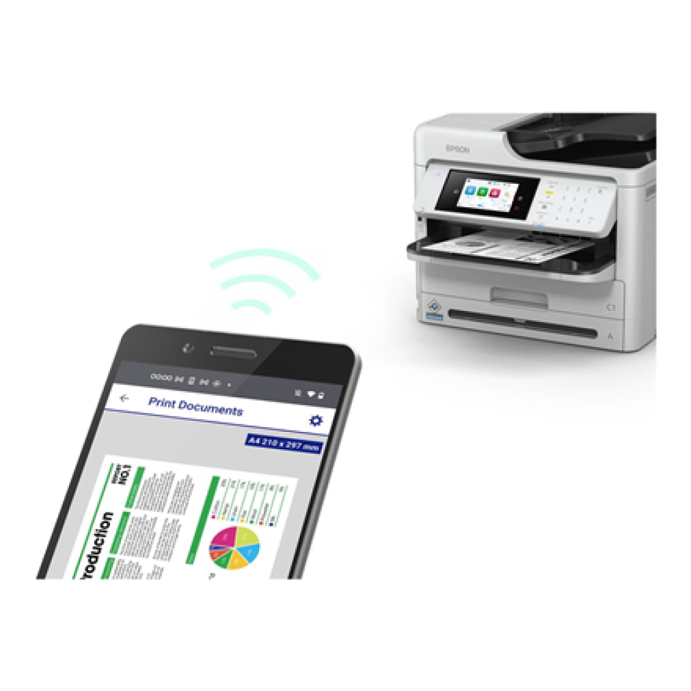 Epson WorkForce Pro , WF-M5899DWF , Inkjet , Mono , Mono Multifunction Printer , A4 , Wi-Fi