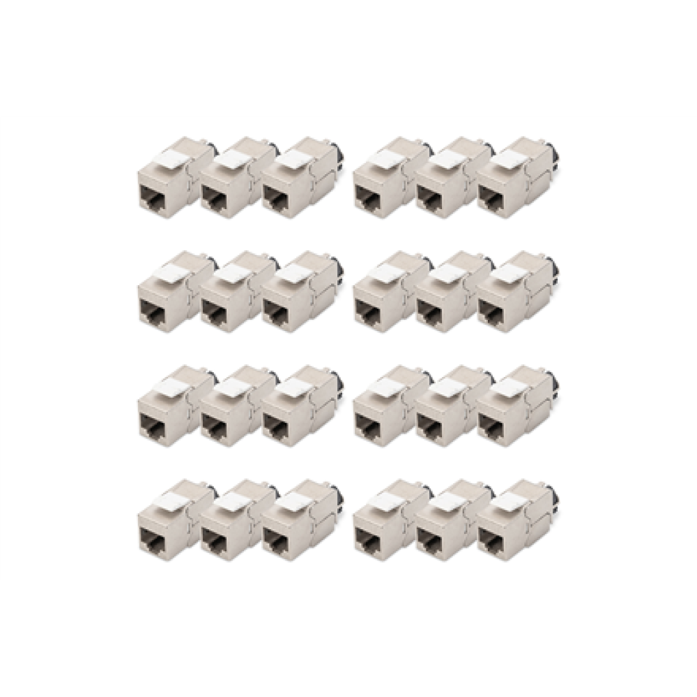 Digitus CAT 6A Keystone module, set, 24 pcs , DN-93617-24